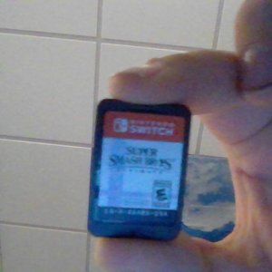 Nintendo switch light in grey + smash ultimate